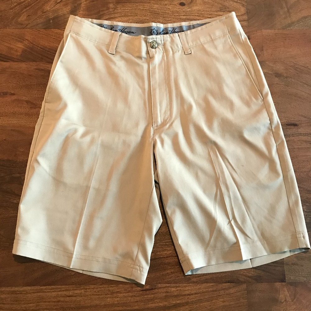 Ben Hogan Mens Khaki Performance Golf Shorts